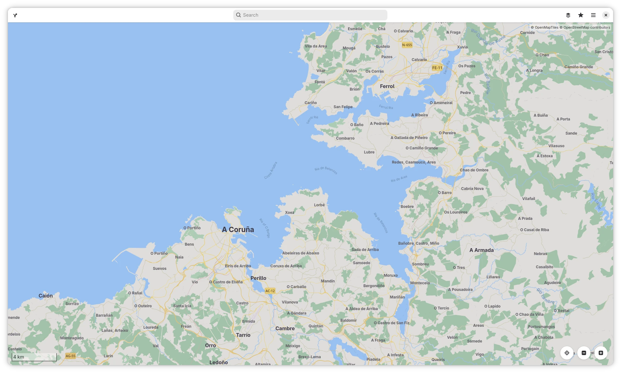 Maps regional overview